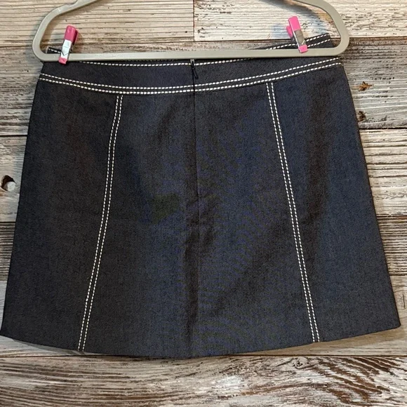 MICHAEL Michael Kors Navy A-Line Skirt - Picture 3 of 5